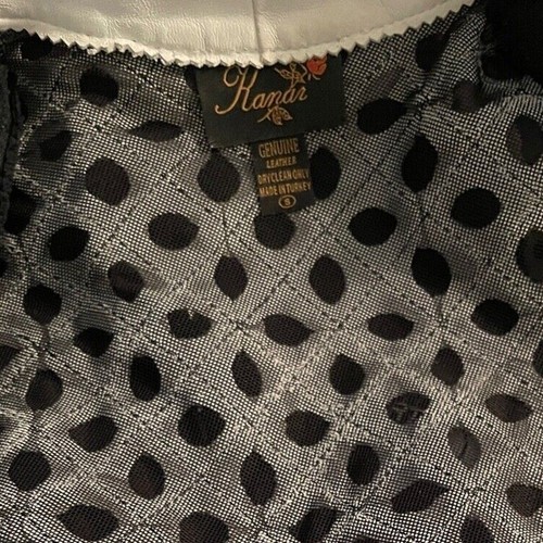 Western Pleasure Horsemanship Showmanship White Leather Bling Horse Show Jacket - Picture 6 of 6