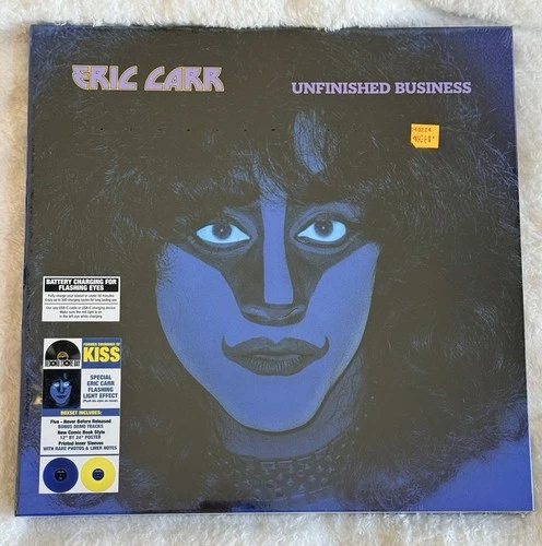 Eric Carr "Unfinished Business" 2XLP color vinyl RSD KISS Sealed