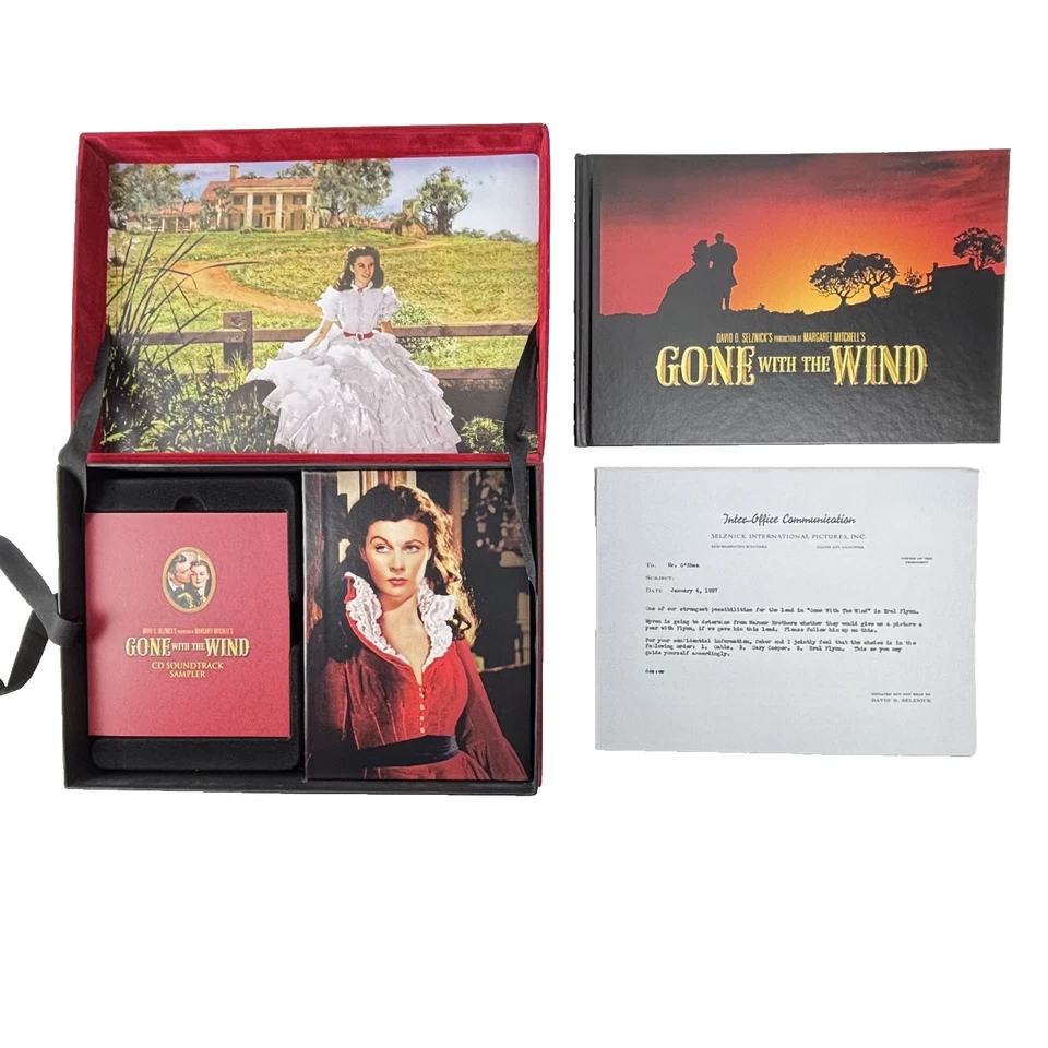 Gone with the Wind BluRay 70th Anniversary COMPLETE Velvet Set # 048509 of 150k - Image 2 of 4