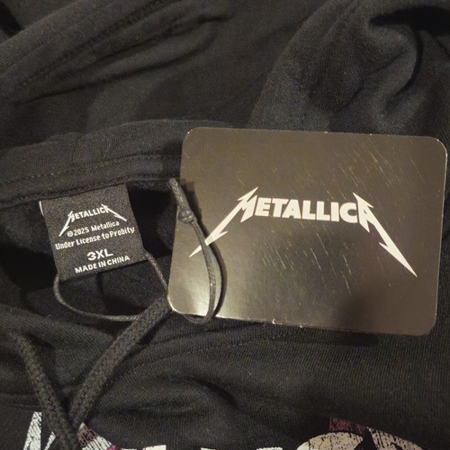 Metallica Master Of Puppets Black Hoddie Mens Size 3xl Brand New With Tags 2025  - Bild 4 von 6