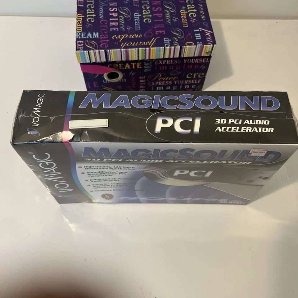 I/O MagicSound  PCI Soundcard DR-SW501 Vintage &Rare Product-Factory Sealed   - Image 2 of 4