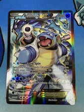 Blastoise EX XY122 Black Star Promo Alt Art Red Blue Pokemon Card