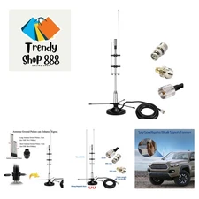 Outdoor Indoor Desktop Police Scanner Antenna for House, 25-3000Mhz VHF UHF F...