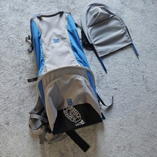 Bush Baby Elite - Grey/Blue Baby Carrier + Shade RRP 220 hiking