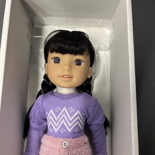 Nueva muñeca American Girl GWYNN TAN Corinne Little Sister WellieWishers 14,5" - Imagen 3 de 3