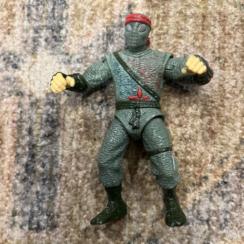 1992 Vintage Teenage Mutant Ninja Turtles Movie Star Foot Soldier Actionfigur - Bild 1 von 2
