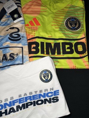 Philadelphia Union 23/24 Jersey & T-Shirt Bundle - Player Version Kit (3 Items) - Picture 5 of 5