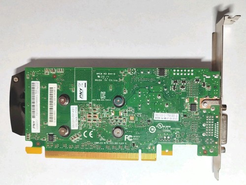 NVIDIA QUADRO K600 KEPLER LOW PROFILE GRAPHICS CARD 1GB DDR3 - Bild 2 von 2