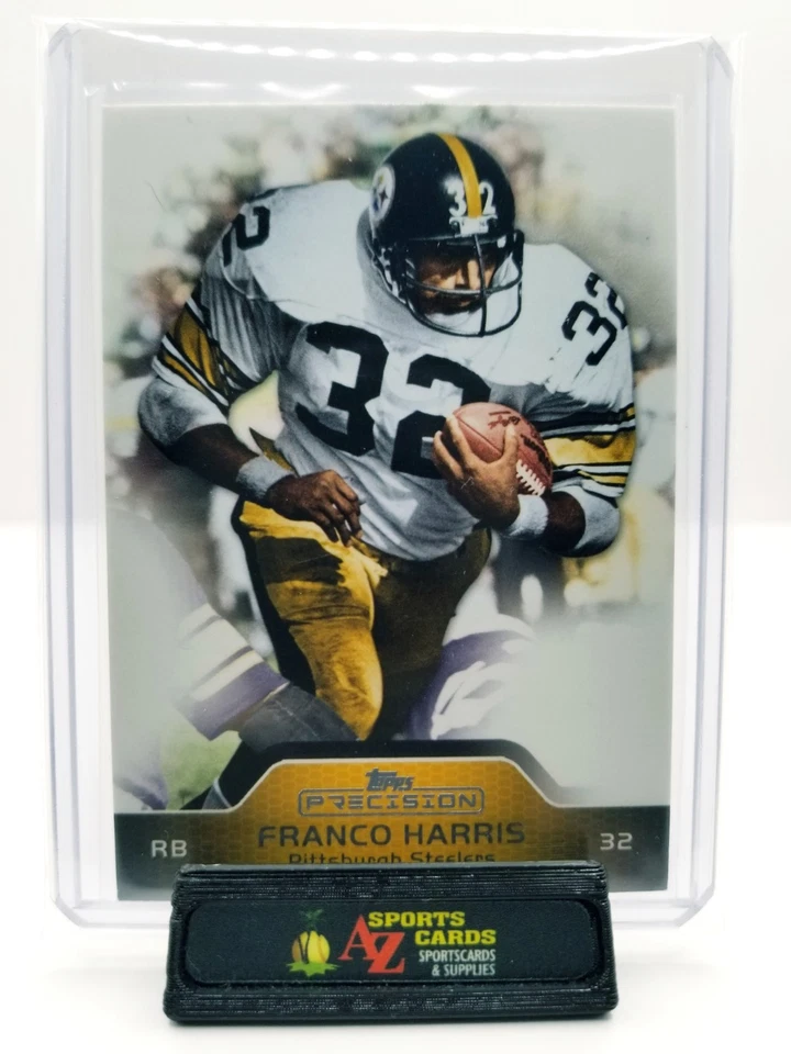 2011 Topps Precision Franco Harris #74 Pittsburgh Steelers - Image 3 of 3