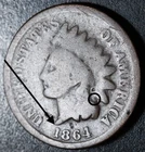 1864L INDIAN HEAD CENT