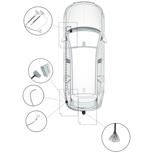 AHK für Opel Insignia B Sports Toure ab 17 vert. abnehmbar GDW +13pol ES JAEGER - Bild 3 von 3