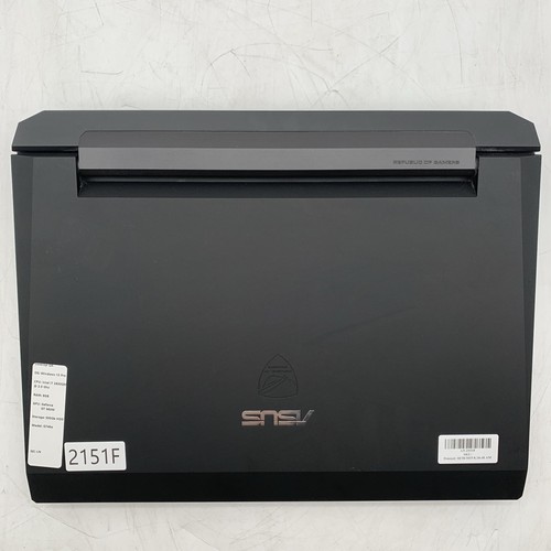 ASUS ROG G74S Intel I7 2630QM 2.0GHz 8GB RAM 500GB HDD Geforce GT 560M Win10P - Picture 3 of 8
