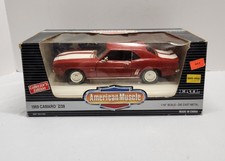 ERTL American Muscle Collecror's Edition 1969 Camaro Z/28 Z28 Red Diecast #7455