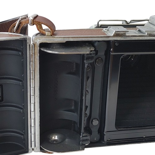 Macchina fotografica terrestre POLAROID in pelle VINTAGE modello 95 pieghevole - non testata! - Foto 16 di 21