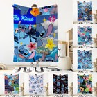 3D New Cartoon Stitch Printed Series Sleeping Blanket Sofa Bed Sheet Blanket
