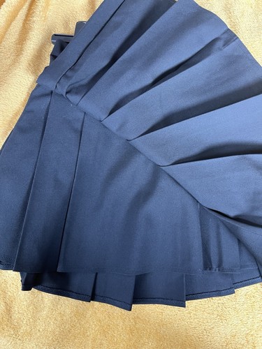 Girls, Black School Skirts, A Pack Of Two Size 7 To 8 Years - Picture 4 of 4