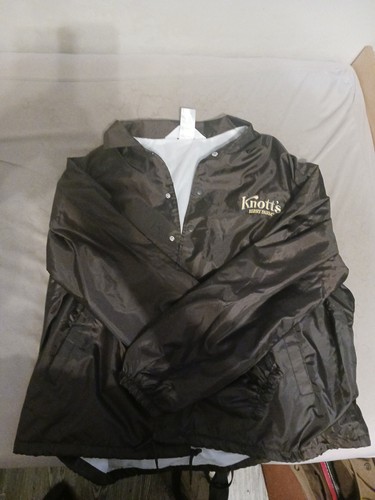 Knott's Berry Farm Brown Employee Windbreaker Jacke Herren 3xLARGE - Bild 2 von 6