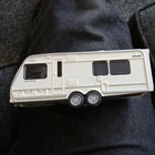 Elddis Crusader Cyclone toy caravan to tow with  matchbox lesney corgi size 1:35