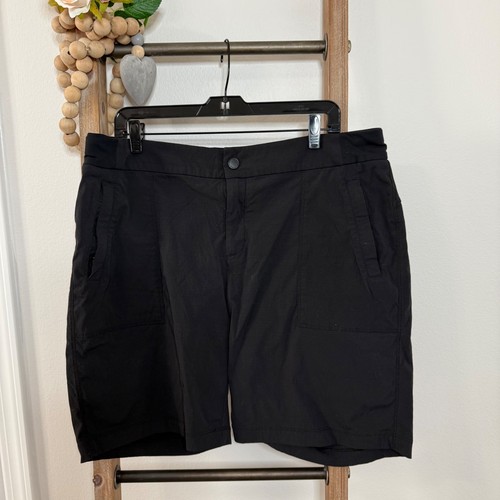 Athleta Trekkie Bermuda schwarz Sportshorts Größe 16 - Bild 2 von 9