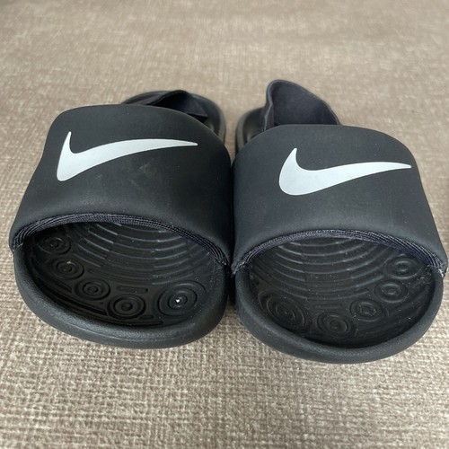 Nike Slides Sandals Bundle Toddler Boys Size 5c Blue And Black - Picture 3 of 6
