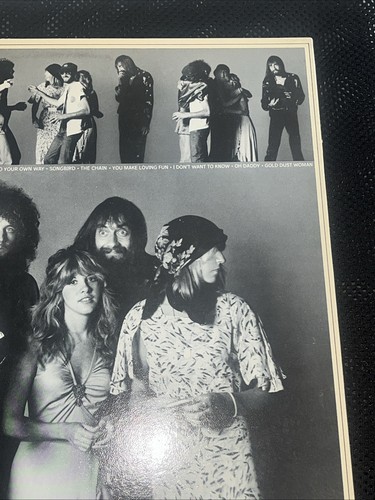 Fleetwood Mac Rumours Vinyl LP 1977 BSK 3010 w/Lyric Insert - Imagen 8 de 21