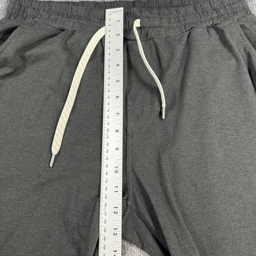 Vuori Pants Mens Size XL Black Drawstring Recycled Stretch Lounge - Picture 6 of 13