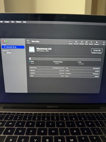 Apple MacBook Pro 2017 13" Intel i5 2.3GHz 8GB RAM 128GB SSD macOS Ventura A1708 - 第 3/9 張圖片