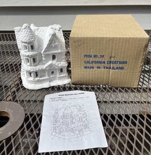 California Creations #SE160 Beacon Hill Home - New Ready To Paint Village