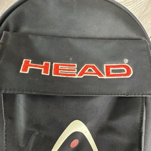 Head Vintage Tennis - Retro Schlägertasche Tennis, Squash schwarz mit Schultergurt - Bild 3 von 19