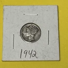 1942 Mercury Dime. Beautiful Conditions. Glare From Lighting