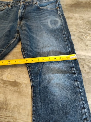 Polo Ralph Lauren Men's Varick Slim Straight Selvedge Jean 36x32 Red Line RARE - Picture 22 of 23