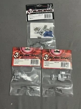 3 Racing AWD-25 Aluminum Heat Sink Dumper W/ Exhaust Pipe For Kyosho Mini-Z AWD