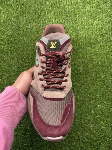 Größe 8 LV (9-9,5 US) - Louis Vuitton Trail ‚Burgund, Blau‘ | GUTER ZUSTAND! - Bild 5 von 15