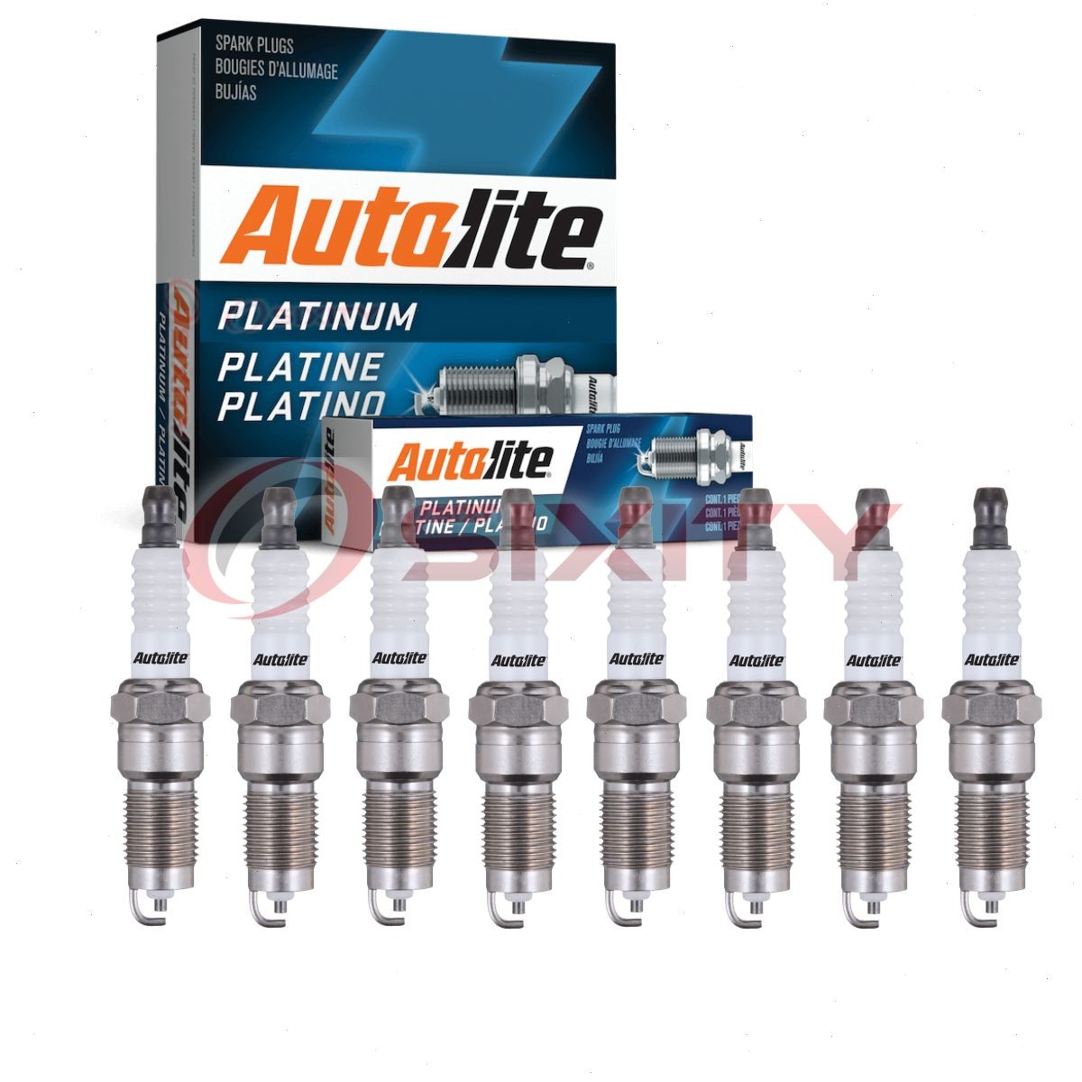 8 pc Autolite Platinum AP5145 Spark Plugs for 7159 6105 3716 11 Ignition cz