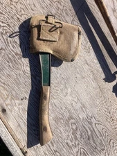 Vintage Bridgeport Howe Boy Scouts Camp Hatchet & WW 1 Sheath