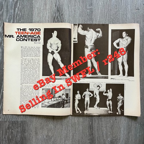 STRENGTH & HEALTH Magazine CASEY VIATOR + TEEN AM & NATIONALS OCT 1970 V 38 N 10 - Picture 6 of 24