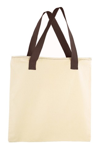 Bolso de Mano Mato & Hash 17"X17" Blanco Algodón Lona Actividad Artes y Artesanía con Cremallera - Imagen 8 de 11