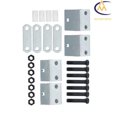 Single Axle Trailer Spring Hanger Kit For Double-Eye Springs 1-3/4" Wide Springs