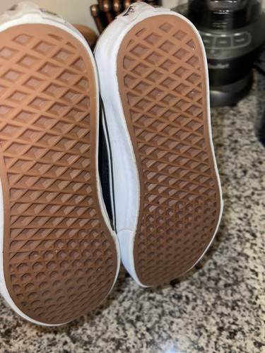 Vans Old Skool Shoes Sze 6. 5 Men 8 Women Letters  OnSide Different Fabrics RARE - Bild 4 von 5