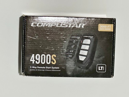 Compustar 4900s 2-way Remote Start System LT series 3000 FT - Picture 1 of 2