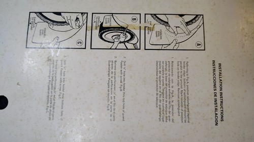 SS Mud Flaps STAINLESS STEEL splash guards VTG pair NEW NIP  20x10" Hong Kong046 - Bild 8 von 10