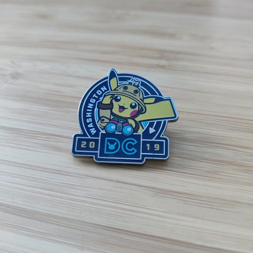 World Championship Washington DC - Pikachu Safari Enamel Pin - Pokemon 2019 - Bild 1 von 2