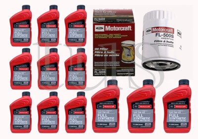 Genuine Motorcraft Oil Change Kit 2016 Ford Transit 150 Diesel  Turbocharged