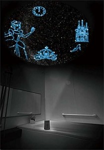 SEGA-HOMESTAR-AQUA-Cinderella-Disney-character-Planetarium-Bath-Light-Japan
