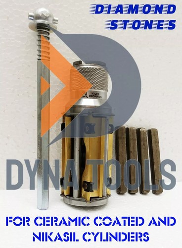 Zylinder Motor Hone Kit 45 BIS 65 MM Honmaschine + Diamantsteine grobe Körnung - Bild 6 von 15