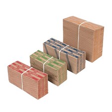 Coin Wrappers Assorted 500 Flat Stripped Coin Roll Wrappers for All Coins inc...