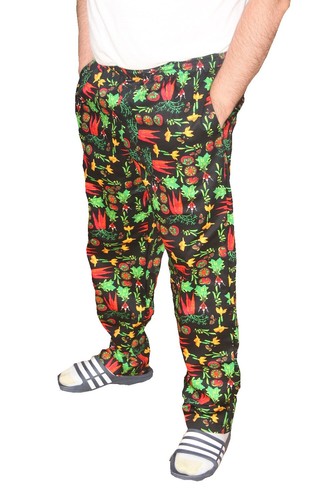 Pantalones de chef holgados 100 % algodón tradicionales para hombre  - Imagen 15 de 18