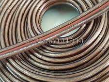 8Ft hifi OFC Pure Copper Speaker Cable Wire Audio