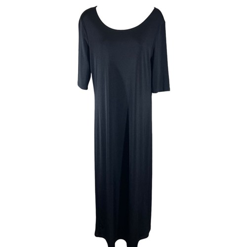 Notations long maxi dress Jersey stretch slinky women small new w/tag whimsigoth - Picture 1 of 7