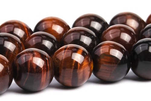 Natürliche Mahagoni Rot Tigerauge Perlen Klasse AA Rund Lose Perlen 4/5-6/8/10/12 MM - Bild 10 von 13